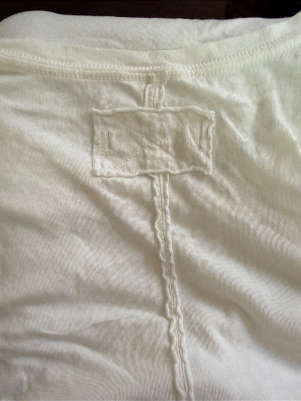 Free People White Oversized Crewneck Tee - Picture 7 of 7